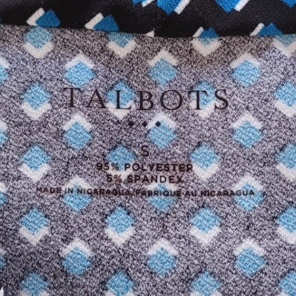 Talbots Stretch Sleeveless Blouse Size Small - Picture 5 of 6